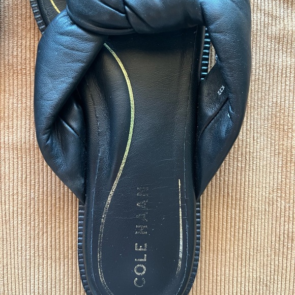 Cole Haan | Women's Black Anica Slide Sandals - Picture 6 of 8